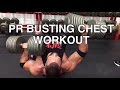 150lb Unilteral Dumbbell Bench Press Chest Workout