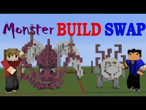 Grian - MONSTER BUILD SWAP! - Minecraft Minigame /w Taurtis