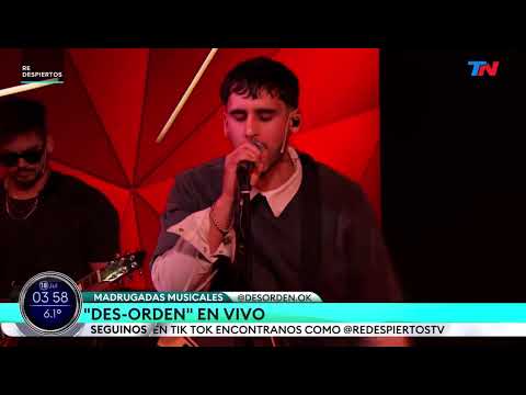 Des-orden - En El Bar (Vivo en TN)