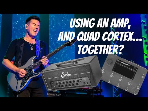 USING AN AMP, AND THE NEURAL DSP QUAD CORTEX... TOGETHER!