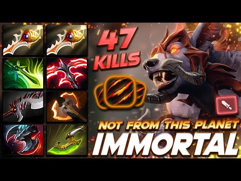 Ursa NOT FROM THIS PLANET 47 KILLS Immortal Rank - Dota 2 Pro Gameplay [Watch & Learn]