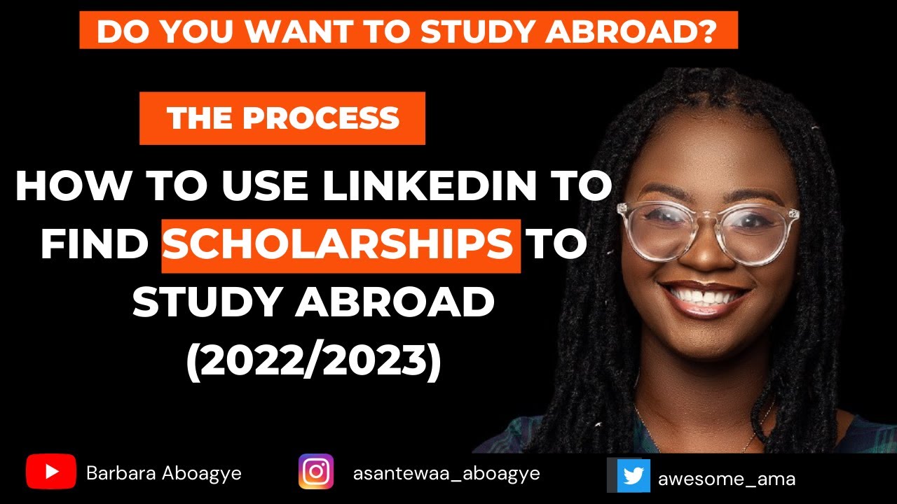 How do I list scholarships on LinkedIn?