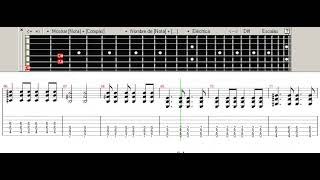 Pxndx - Conversación casual (Tablatura)