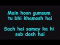 Jee Le Zaraa (Lyrics HD) - Talaash ft. Vishal ...