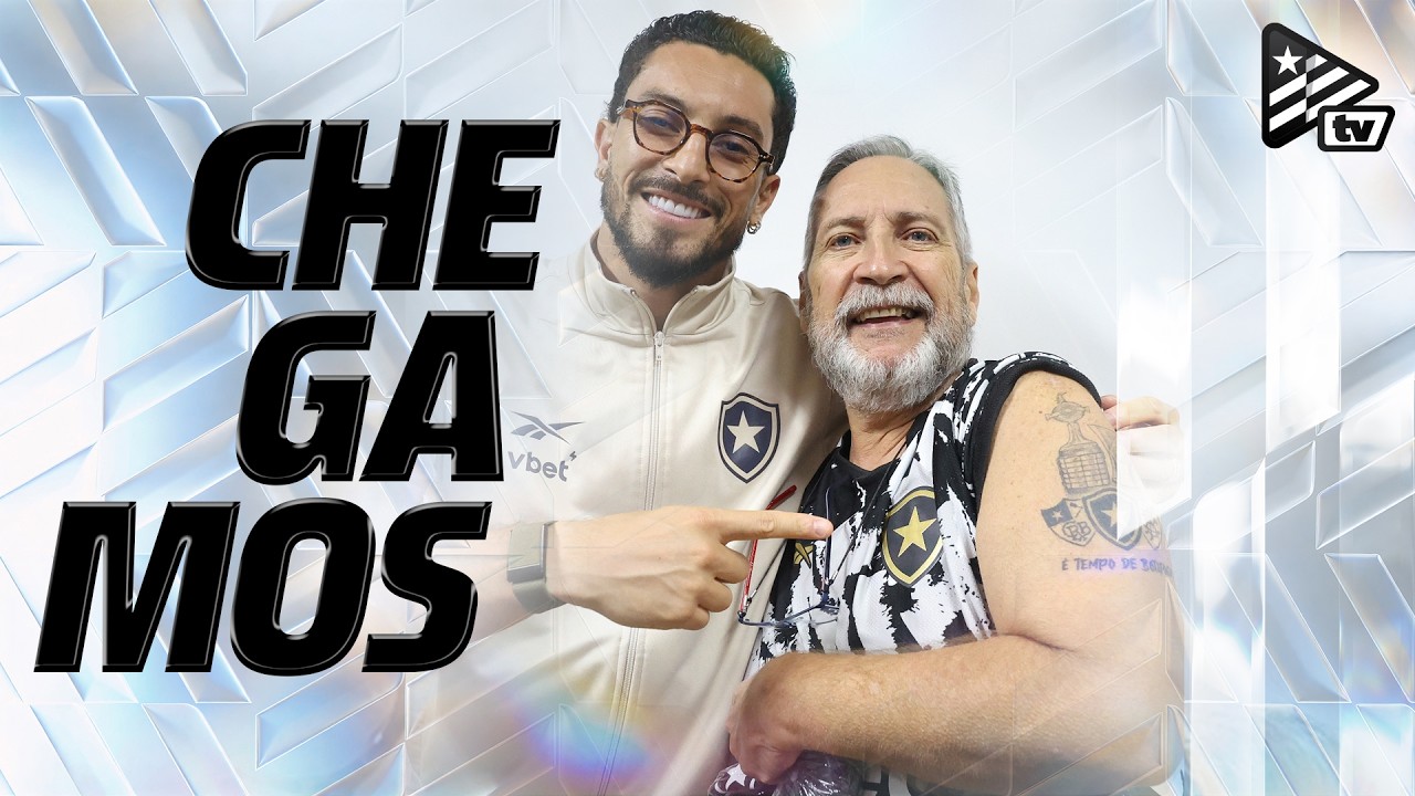 VÍDEO: Botafogo chega a Belo Horizonte para jogo com Atlético-MG e é recebido por torcedores