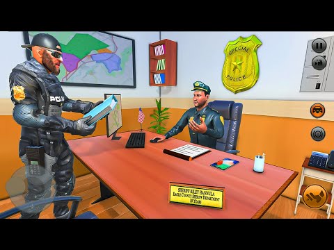 Police Officer Job Simulator - Detective Cop Driver 3D - Android Gameplay