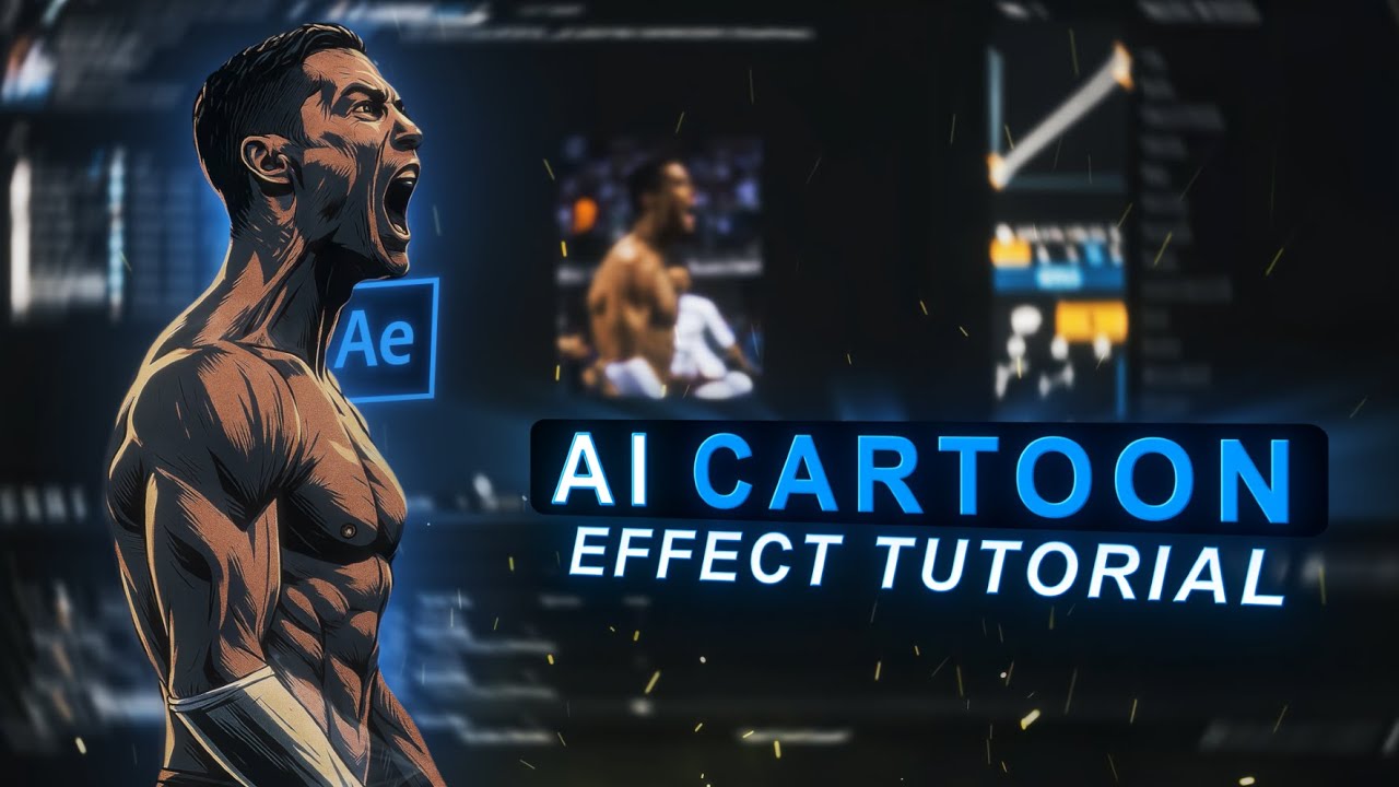 comic ai image trend tutorial on after effects