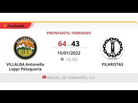 Preinfantil fem  VILLALBA ANTONELLA LOPPI PELUQUERIA - PILARISTAS