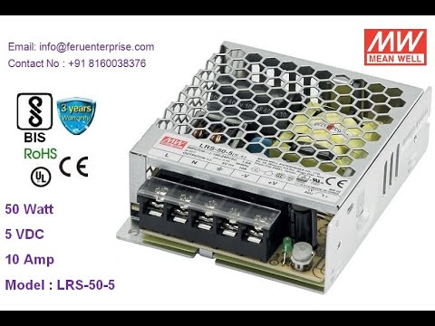 LRS-50-5 Meanwell SMPS Power Supply