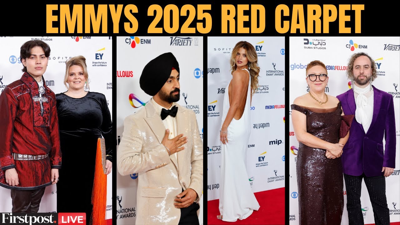 Emmys 2025 LIVE: Stars Arrive for the International Emmys in New York City | Red Carpet Highlights