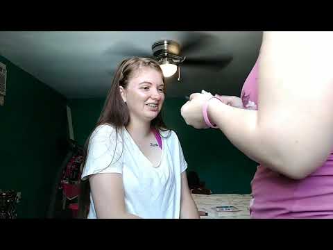 Sister-in-law does my make-up!💄