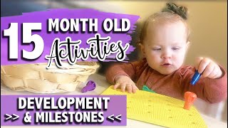 15 MONTH OLD BABY DEVELOPMENT | Baby Activities | How to Play with Your Baby | The Carnahan Fam
