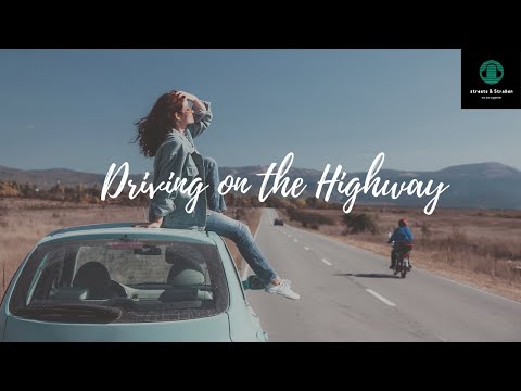 Driving on the Highway - Neumarkt - Nürnberg - Fürrh - Germany 2021