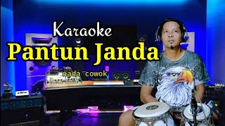 Download lagu Pantun Janda karaoke Nada cowok mp3