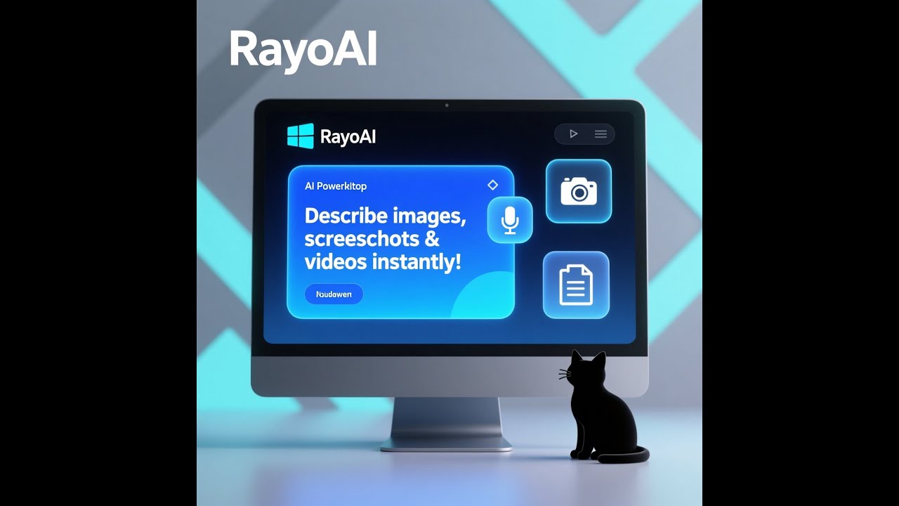 🧑‍🦯 RayoAI: herramienta accesible para describir imágenes y 📹!