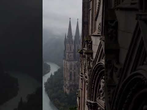 Whispers of the Past: A Cathedral in Mist #aesthetic #ambient #fypシ゚viral