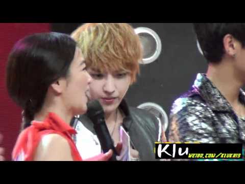 [Fancam]120627 EXO-M Kris keep eating