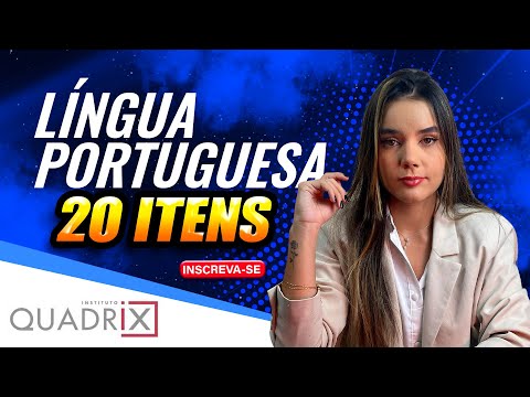 20 QUESTÕES SEDF - PORTUGUÊS DA BANCA QUADRIX