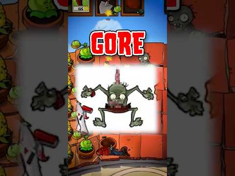 PvZ Fact #5: PvZ Almost Had Gore!? #pvz #plantsvszombies #shorts