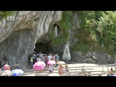 Chapelet du 1er juillet 2025 à Lourdes