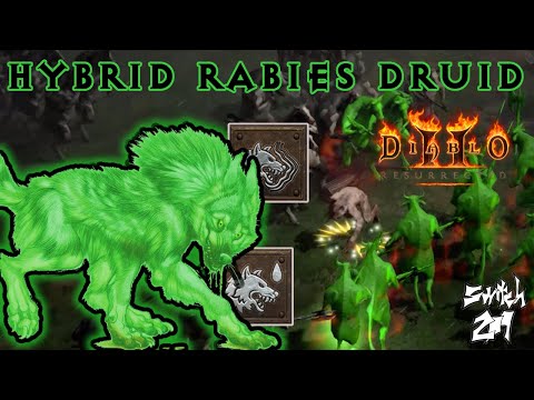 Endgame Hybrid Rabies Druid Build Guide: A Very Fun, Infectious Build! - Diablo 2 Resurrected