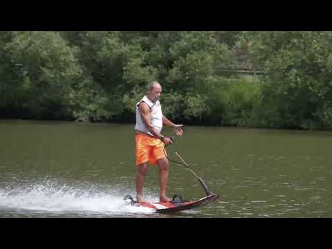 Jet Surf Sava 150ccm 2 Stroke erste Fahrt