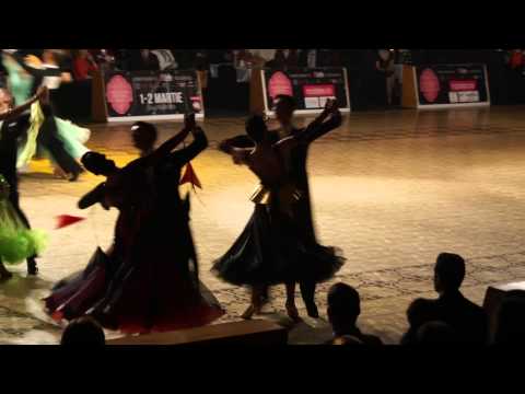 Romanian National Championships 2014 Final Youth ST Viennese Waltz - Top 11 WDSF