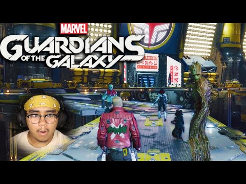 EMPTY NOVA SHIP - THE ROCK!!! Marvel's Guardians of the Galaxy - Walkthrough Gameplay [PS5]