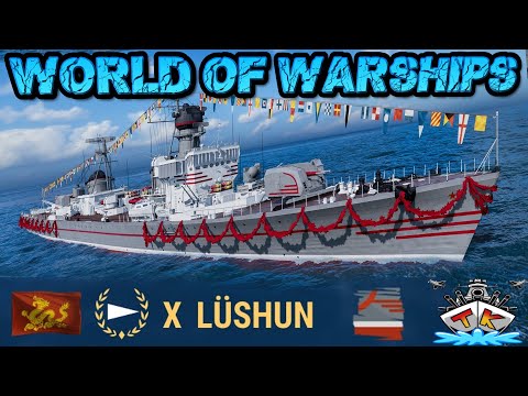 Lüshun T10/PanAsia/DD *Das neue Werftschiff* "Review"⚓️ in World of Warships 🚢