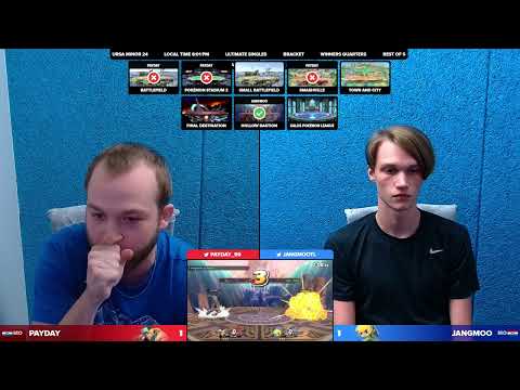 URSA 24 - Jangmoo (Toon Link) Vs. PAYDAY (Terry) - Winners Quarters - SSBU