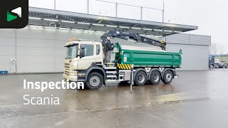 Scania P410 P 8X4 NL-Truck HMF 1800K3 Kran Crane HSW 2-side tipper Lift dump truck | Image 4 - Autoline