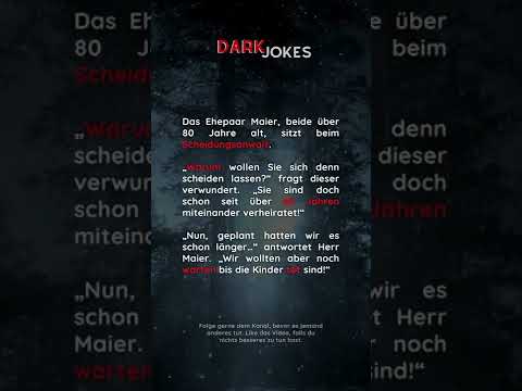 Dark Jokes #67: Böse Witze, schlechte Jokes, schwarzer Humor & Satire