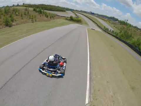 Porter Aiken Atlanta Motorsports Park Kart Track in a IAME 175cc Super Shifter filmed by Mr.Steele