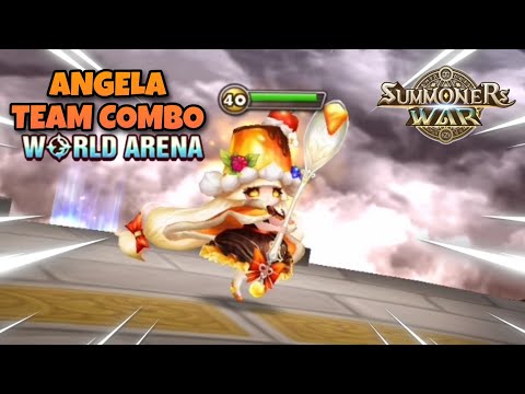Angela Team Combo in World Arena - Summoners War