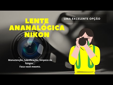 Entenda a lente teleobjetiva Nikon 200mm analógica. ✨Essa é pra quem gosta.