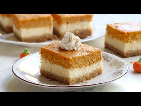 How to make Pumpkin Pie Cheesecake Bars