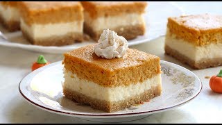 How to make Pumpkin Pie Cheesecake Bars