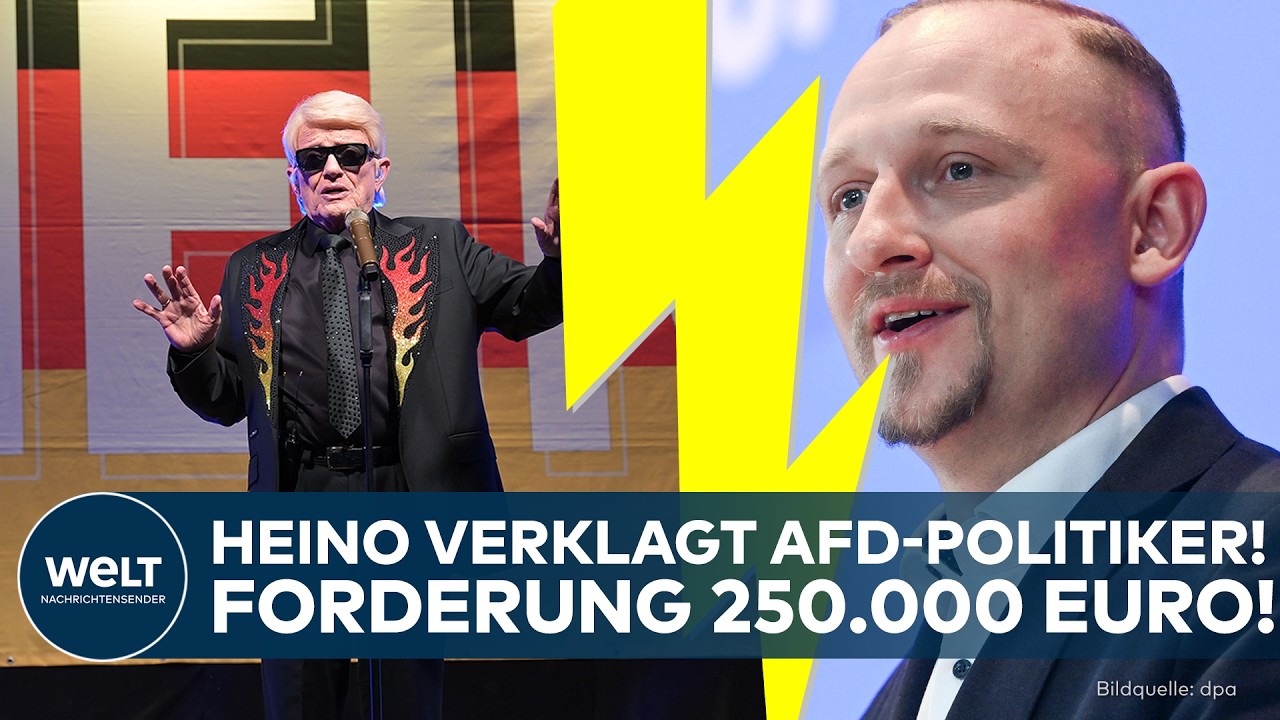 WAHLKAMPF: Heino verklagt AfD-Politiker! Forderung von 250.000 Euro Schmerzensgeld steht im Raum!