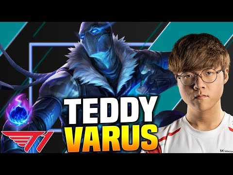 SKT T1 TEDDY PICKS VARUS ADC! - SKT T1 Teddy Plays Varus vs Kaisa Adc | Season 2020 KR SoloQ