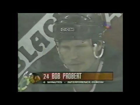 Blackhawks - Avalanche hits/roughs 4/24/97