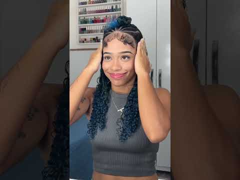 Inspiração de penteado preso para treinar/ ed. física  #cabelocacheado #penteados #penteadoscachos