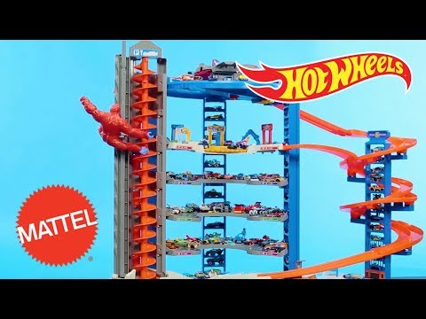 Super Ultimate Garage Air Drop | Hot Wheels | Mattel
