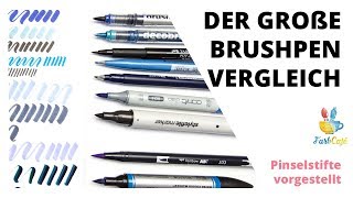 Brushpen Vergleich, Pinselstifte in der Übersicht | FarbCafé