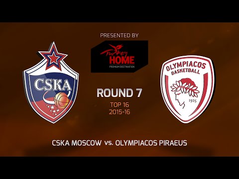 Highlights: Top 16, Round 7, CSKA Moscow 92-85 Olympiacos Piraeus