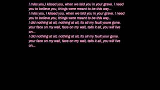 I miss you- And then I turned seven