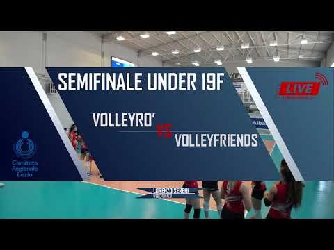SEMIFINALE U19F FIPAV Lazio 2021 - Volleyrò CDP - Volley Friends Roma