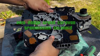 2010 Dodge Caravan, Grand Caravan Transmission Solenoid Block  replacement