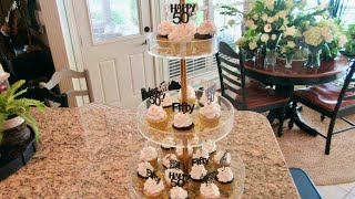 How to Decorate and Arrange a 3 TIER CUPCAKE STAND for any Occasion