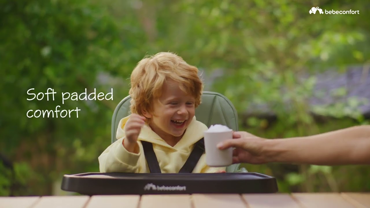 Chaise haute Bebeconfort Lily,   pour bébé, 6 mois à 3 ans, 9 à 15 kg