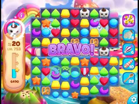 Cookie Jam Blast Level 753 - NO BOOSTERS 🍪 | SKILLGAMING ✔️